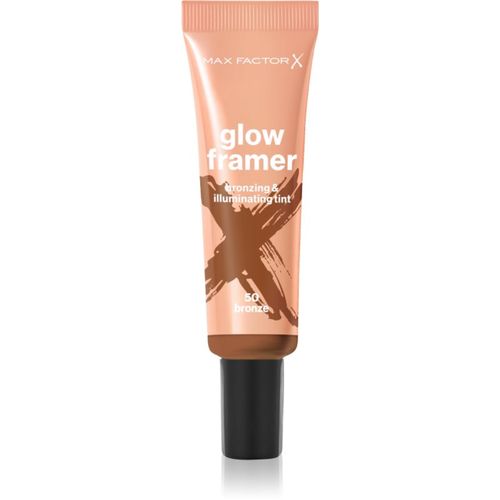 Miracle Pure Glow Framer loción bronceadora tono 50 Bronze 30 ml - Max Factor - Modalova