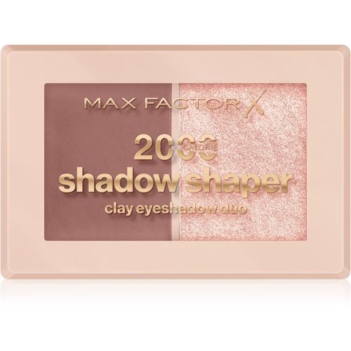 Calorie Shadow Shaper sombras de ojos dúo tono 010 Clay Gleam 4 g - Max Factor - Modalova