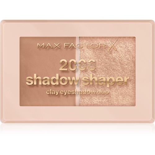 Calorie Shadow Shaper sombras de ojos dúo tono 020 Bronze Glaze 4 g - Max Factor - Modalova