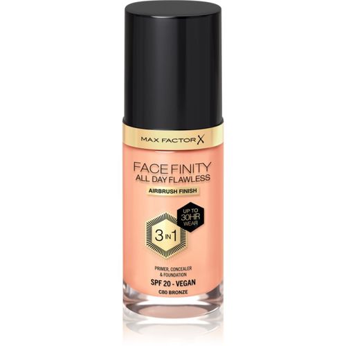 Facefinity All Day Flawless maquillaje de larga duración SPF 20 tono 80 Bronze/ C80 Bronze 30 ml - Max Factor - Modalova