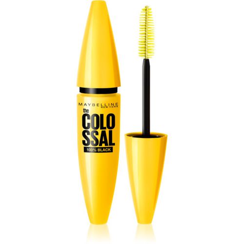 The Colossal 100% Black mascara colore Black 10.7 ml - MAYBELLINE NEW YORK - Modalova