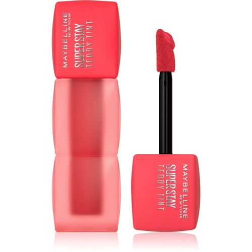 SuperStay Teddy Tint barra de labios de larga duración con acabado mate tono 35 July Forever 5 ml - MAYBELLINE NEW YORK - Modalova