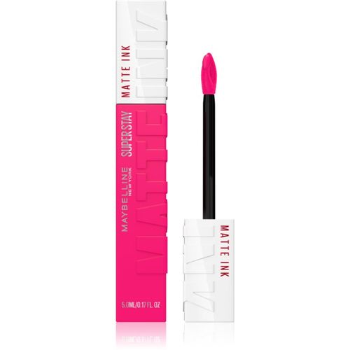 SuperStay Matte Ink barra labial líquida mate con efecto de larga duración tono 30 Romantic 5 ml - MAYBELLINE NEW YORK - Modalova