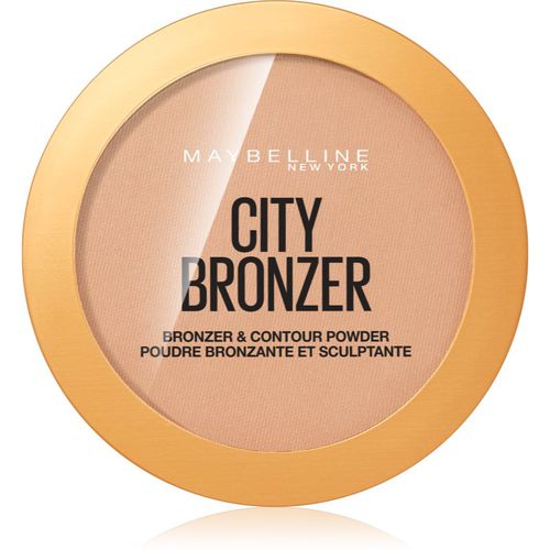 City Bronzer bronzer e cipria per contouring colore 200 Medium Cool 8 g - Maybelline - Modalova