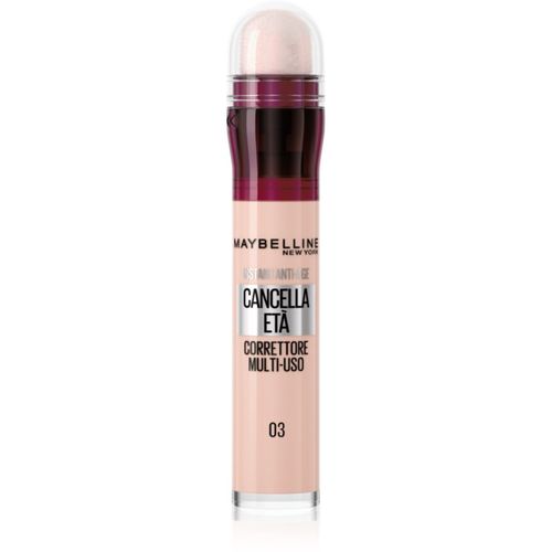 Instant Anti Age Eraser corrector líquido con esponja aplicadora tono 03 Fair 6.8 ml - MAYBELLINE NEW YORK - Modalova