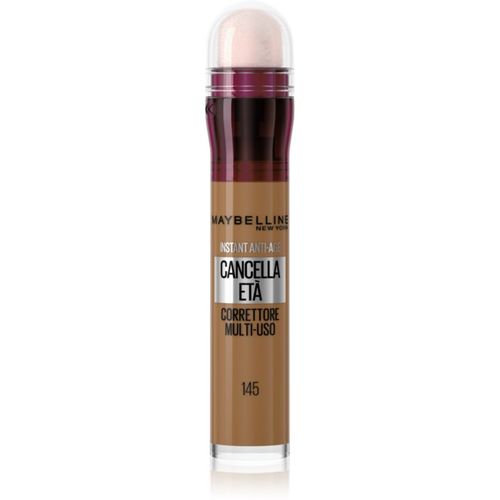 Instant Anti Age Eraser corrector líquido con esponja aplicadora tono 145 Warm Olive 6.8 ml - MAYBELLINE NEW YORK - Modalova