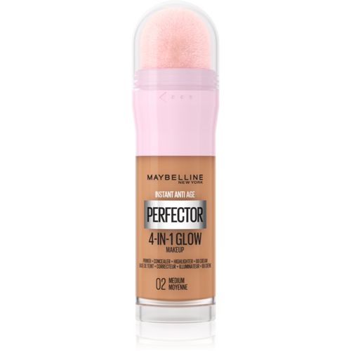 Instant Perfector 4-in-1 maquillaje con efecto iluminador para un aspecto natural tono 02 Medium 20 ml - MAYBELLINE NEW YORK - Modalova