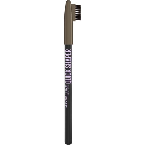 Quick Shaper pincel de precisión para cejas con cepillo tono 04 Medium Brown 1 ud - MAYBELLINE NEW YORK - Modalova
