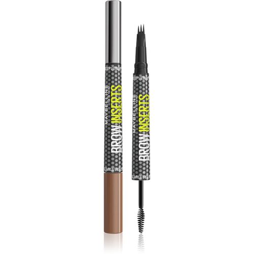 Brow Inserts rotulador para cejas con cepillo 2en1 tono 2 Soft Brown 1.25 ml - MAYBELLINE NEW YORK - Modalova