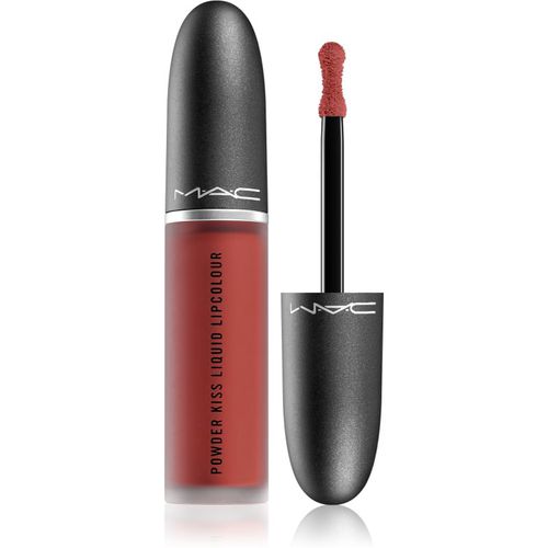 Powder Kiss Liquid Lipcolour rossetto liquido matte colore Marrakesh-Mere 5 ml - MAC Cosmetics - Modalova