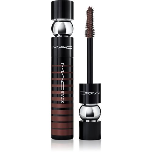 MACStack Mascara Superstack Mega Brush máscara de pestañas para aportar volumen y longitud tono Chestnut 12 ml - MAC Cosmetics - Modalova