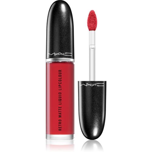 Retro Matte Liquid Lipcolour barra labial líquida mate tono Ruby Phew! 5 ml - MAC Cosmetics - Modalova