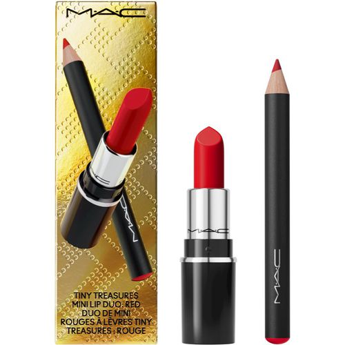 Holiday Tiny Treasures Mini Lip Duo confezione regalo per le labbra colore Red - MAC Cosmetics - Modalova