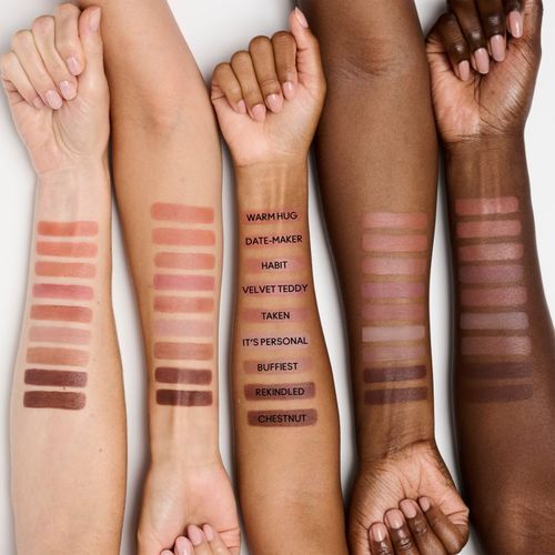 Powder Kiss Lip + Cheek Mousse maquillaje multifuncional para rostro y labios tono Buffiest 5 ml - MAC Cosmetics - Modalova