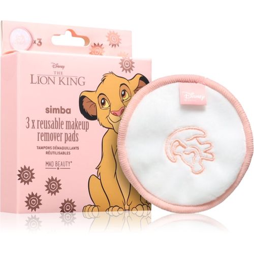 Lion King Simba discos desmaquillantes 3 ud - Mad Beauty - Modalova