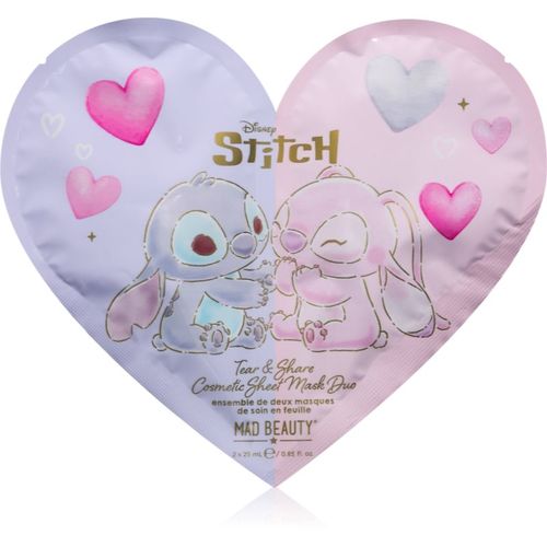 Disney Stitch conjunto de máscaras de hoja - Mad Beauty - Modalova