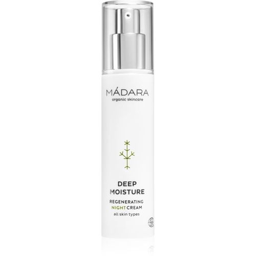 MÁDARA Deep Moisture crema regeneradora de noche 50 ml - Mádara - Modalova