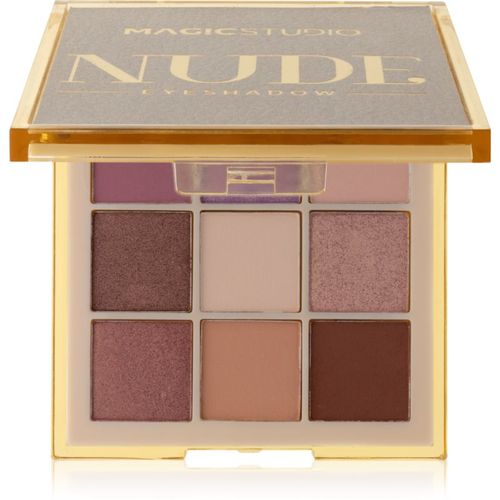 Nude Eyeshadow paleta de sombras de ojos 9x1 g - Magic studio - Modalova