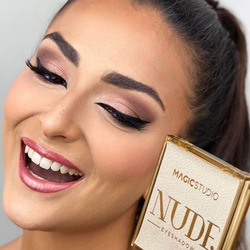 Nude Eyeshadow paleta de sombras de ojos 9x1 g - Magic studio - Modalova