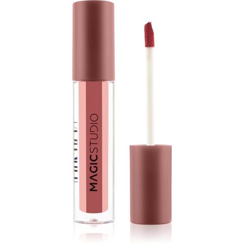 Matte Liquid Lipstick barra de labios líquida con efecto mate tono 01 Plum 5 g - Magic studio - Modalova