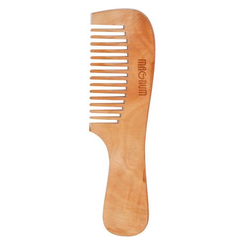 Natural peine de pelo de madera de peral DS-004 18.5 cm - Magnum - Modalova
