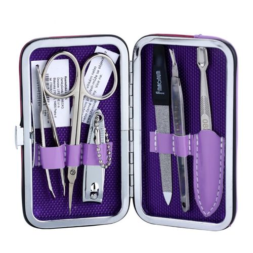 Feel The Style set para una manicura perfecta color violeta 6 ud - Magnum - Modalova