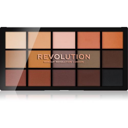 Reloaded paleta de sombras de ojos tono Basic Mattes 15x1.1 g - Revolution - Modalova