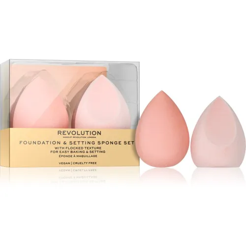Conceal & Fix esponja de maquillaje 2 ud - Revolution - Modalova