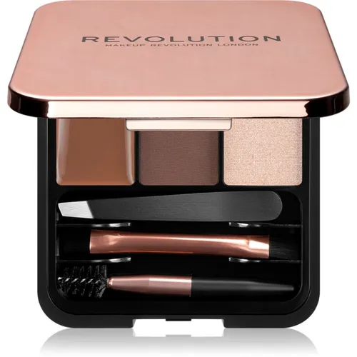 Brow Sculpt Kit kit para unas cejas perfectas tono Medium 2.2 g - Revolution - Modalova