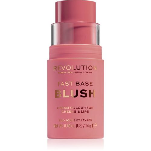 Fast Base bálsamo con color para labios y rostro tono Blush 14 g - Revolution - Modalova