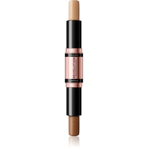 Fast Base barra para contorno facial tono Medium 2x4.3 g - Revolution - Modalova