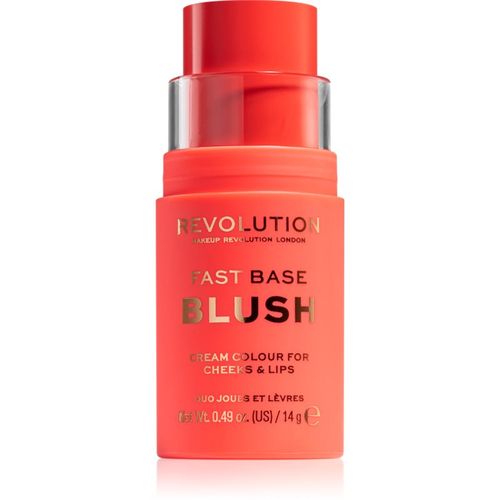 Fast Base bálsamo con color para labios y rostro tono Bloom 14 g - Revolution - Modalova