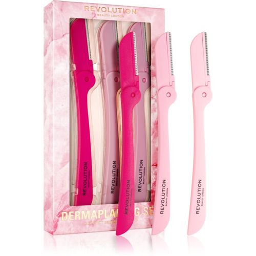 Dermaplaning Set removedor de vello de rostro y cuello 3 ud - Revolution - Modalova