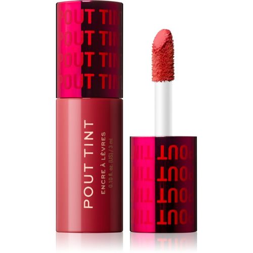 Pout Tint brillo de labios con efecto humectante tono Sizzlin Red 3 ml - Revolution - Modalova