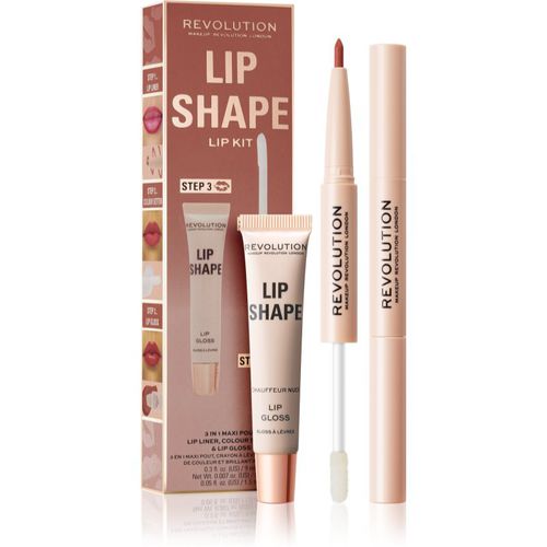 Lip Shape Kit kit per labbra colore Chauffeur Nude 1 pz - Makeup Revolution - Modalova