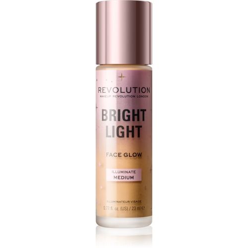 Bright Light Face Glow loción iluminadora con color tono Illuminate Medium 23 ml - Revolution - Modalova