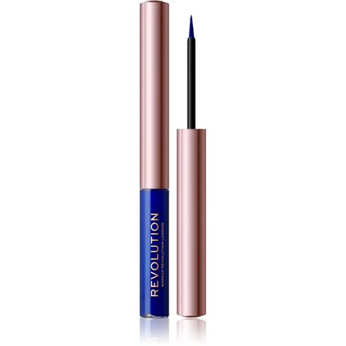 Super Flick delineador líquido tono Blue 2.4 ml - Revolution - Modalova