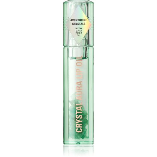 Crystal Aura aceite para labios nutrición e hidratación tono Aventurine Cucumber 2.5 ml - Revolution - Modalova