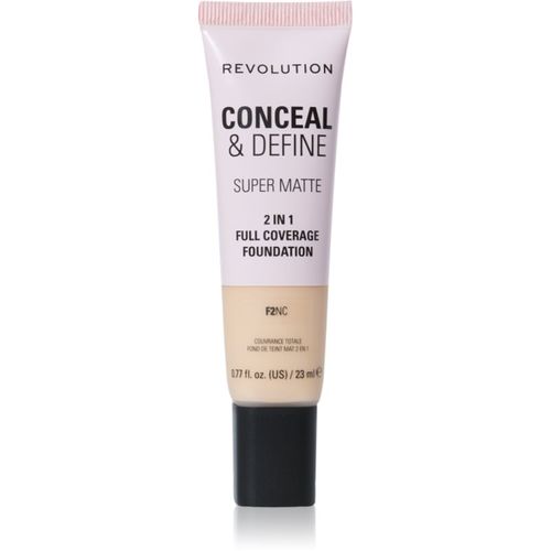 Conceal & Define maquillaje matificante tono F2NC 23 ml - Revolution - Modalova