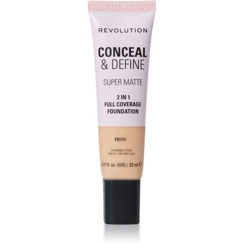 Conceal & Define maquillaje matificante tono F5NW 23 ml - Revolution - Modalova