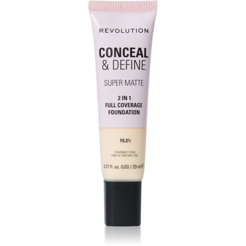 Conceal & Define maquillaje matificante tono F0.2N 23 ml - Revolution - Modalova