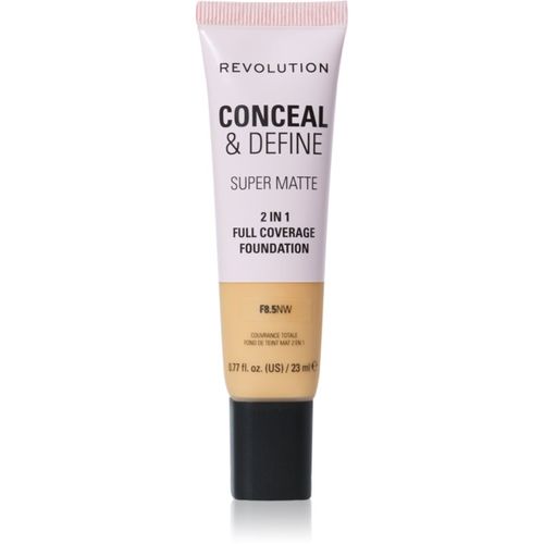 Conceal & Define maquillaje matificante tono F8.5NW 23 ml - Revolution - Modalova
