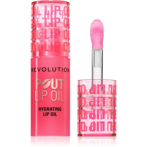Pout Lip aceite para labios con efecto humectante tono Watermelon Pink 3 ml - Revolution - Modalova