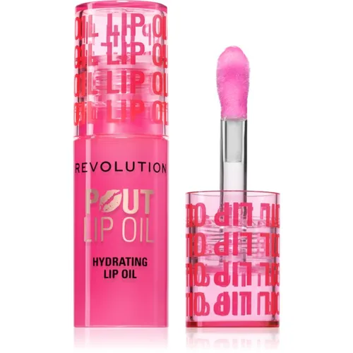 Pout Lip aceite para labios con efecto humectante tono Raspberry Pink 3 ml - Revolution - Modalova