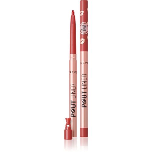 Pout Liner delineador de labios para aumentar volumen tono Burnt Cherry Red 0.2 g - Revolution - Modalova