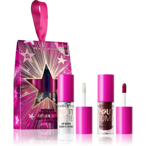 Xmas 2025 Pout Bomb set navideño de regalo para labios - Revolution - Modalova