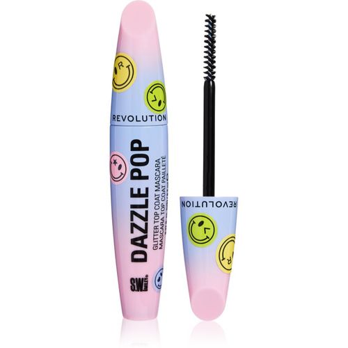 S.W.Smiley Dazzle pop máscara de pestañas con purpurina 8.2 ml - Revolution - Modalova