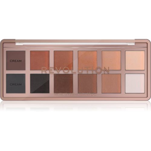 The Master Icon Matte Nudes Palette paleta de sombras de ojos 1 ud - Revolution - Modalova