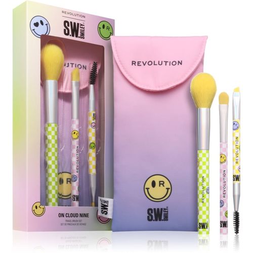 S.W.Smiley On Cloud Nine conjunto de pinceles con neceser 3 ud - Revolution - Modalova