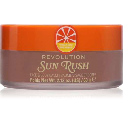 Sun Rush Face & Body Balm bálsamo after sun con efecto iluminador tono Vanilla Gold 60 g - Revolution - Modalova